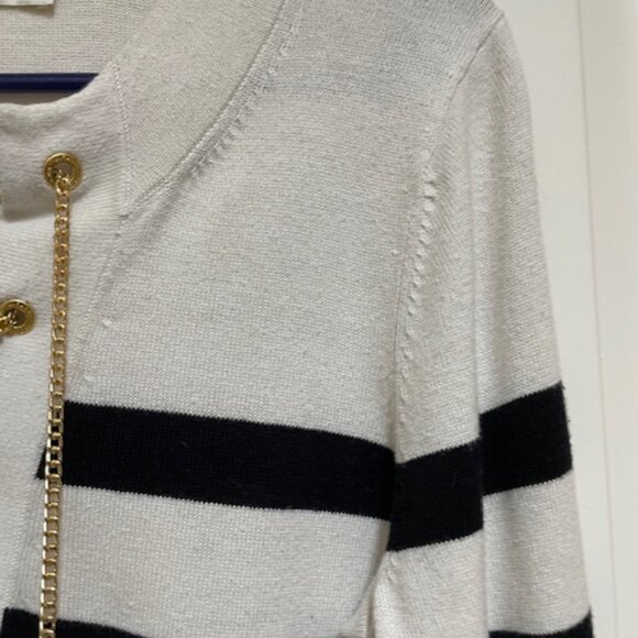 Michael Michael Kors striped pullover sweater. - Picture 4 of 7